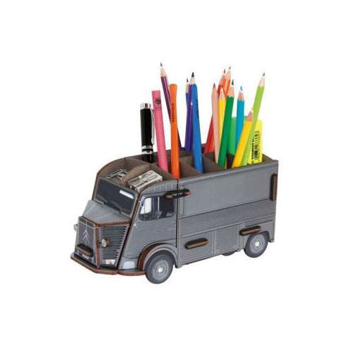 Pot à Crayons Tube Citroën HY gris - WERKHAUS