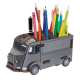 POT A CRAYON camionnette citroen Type H bleu