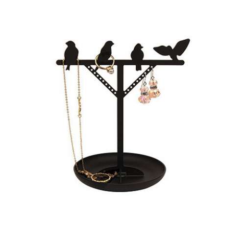 Présentoir à bijoux, oiseaux