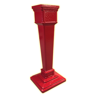 Colonne pour boite aux lettres