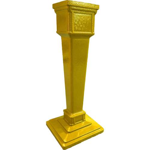 Colonne pour boite aux lettres