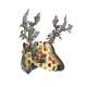 TROPHEE POETIQUE, Cerf décoration murale eco-friendly