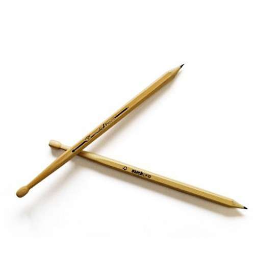 Crayons Papier Baguettes Batterie Fan de Musique
