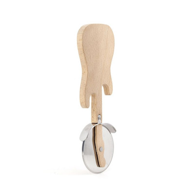 Couteau Roulette à Pizza,  Guitare en bois