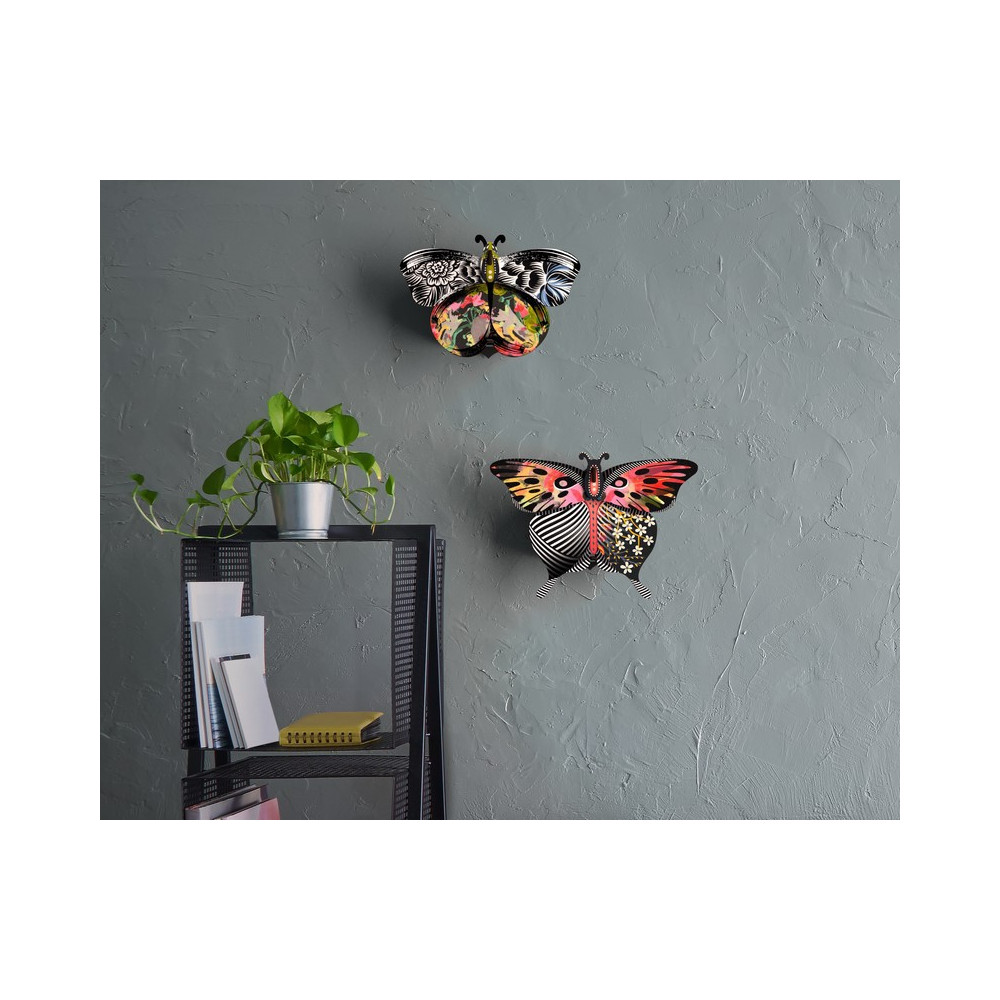 Boite vide-poche et miroir, Papillon, Violetta - MIHO