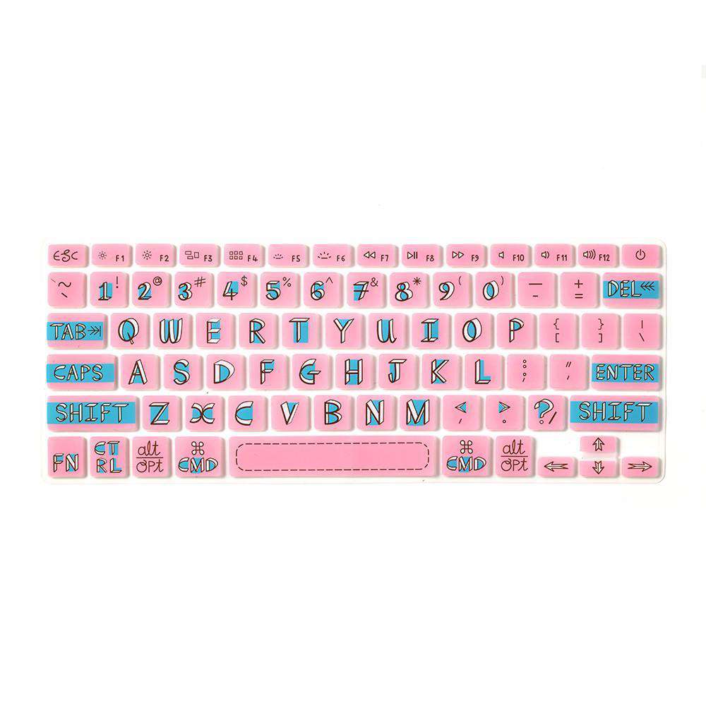 Protection, clavier Mac silicone , Rose / ROSE BUNKER