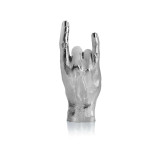 Sculpture main, Rock , Argent