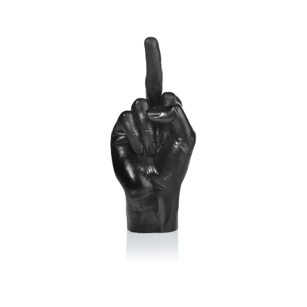 Sculpture main, Le Doigt , Noir
