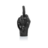 Sculpture main, Le Doigt , Noir
