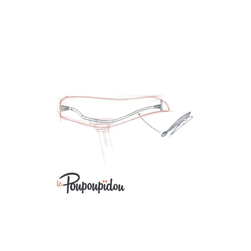 Pince à Jupes pour Vélo - POUPOUPIDOU France