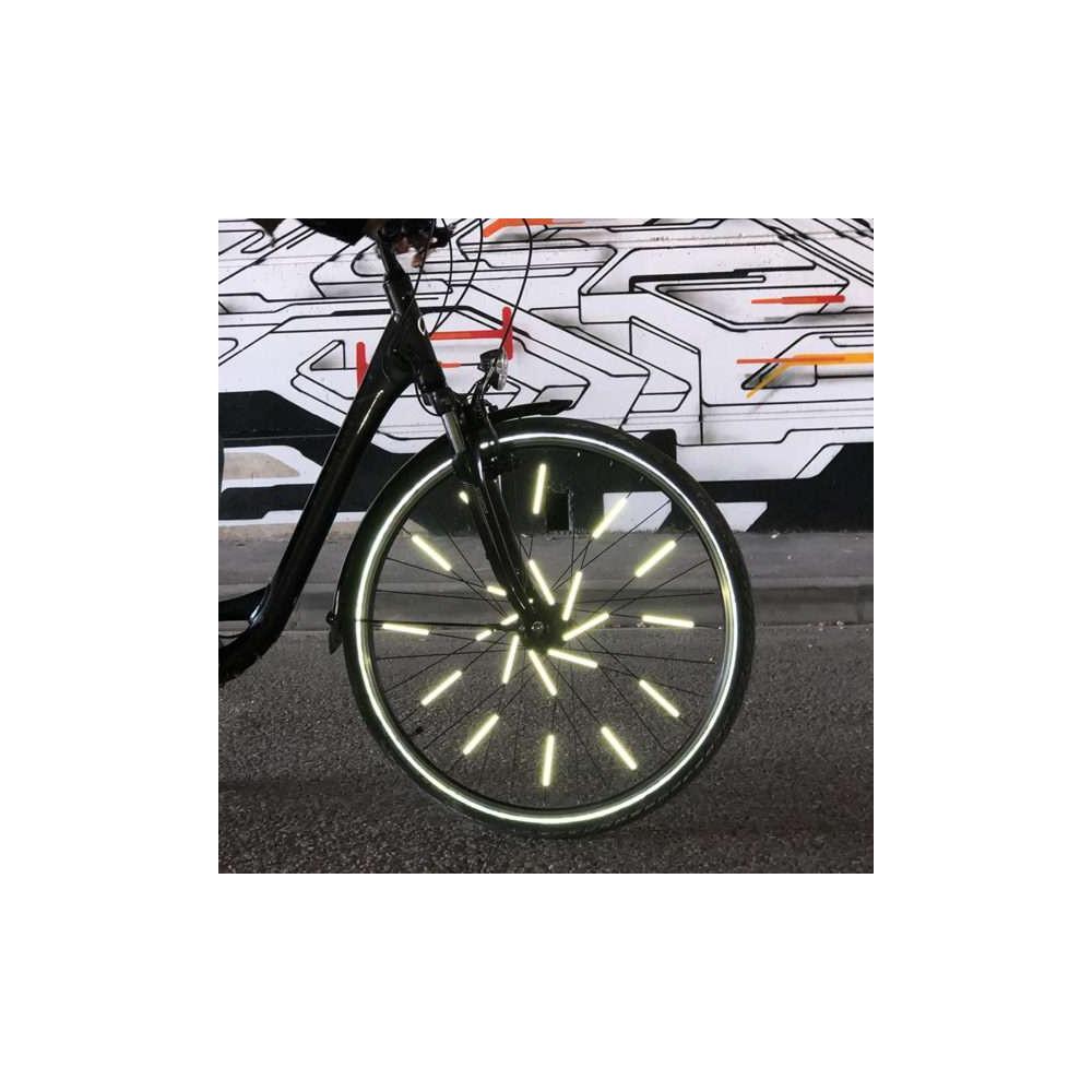 Réflecteurs pour rayons de vélo, Sécurité
