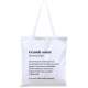 Totebag, sac coton réutilisable, Maman