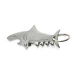 Porte-clé Décapsuleur, Tire bouchon Requin en Inox