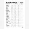 Affiche , Destination Voyage, Poster
