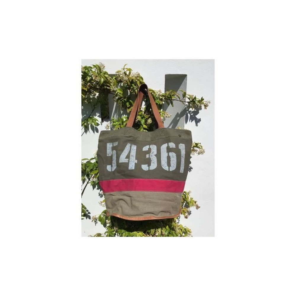Grand Sac en toile militaire - Retro 