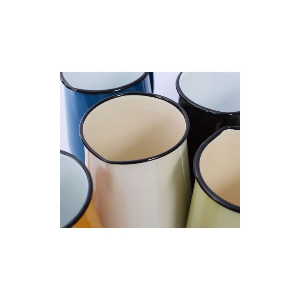 Carafe en métal émaillé, Pichet couleur