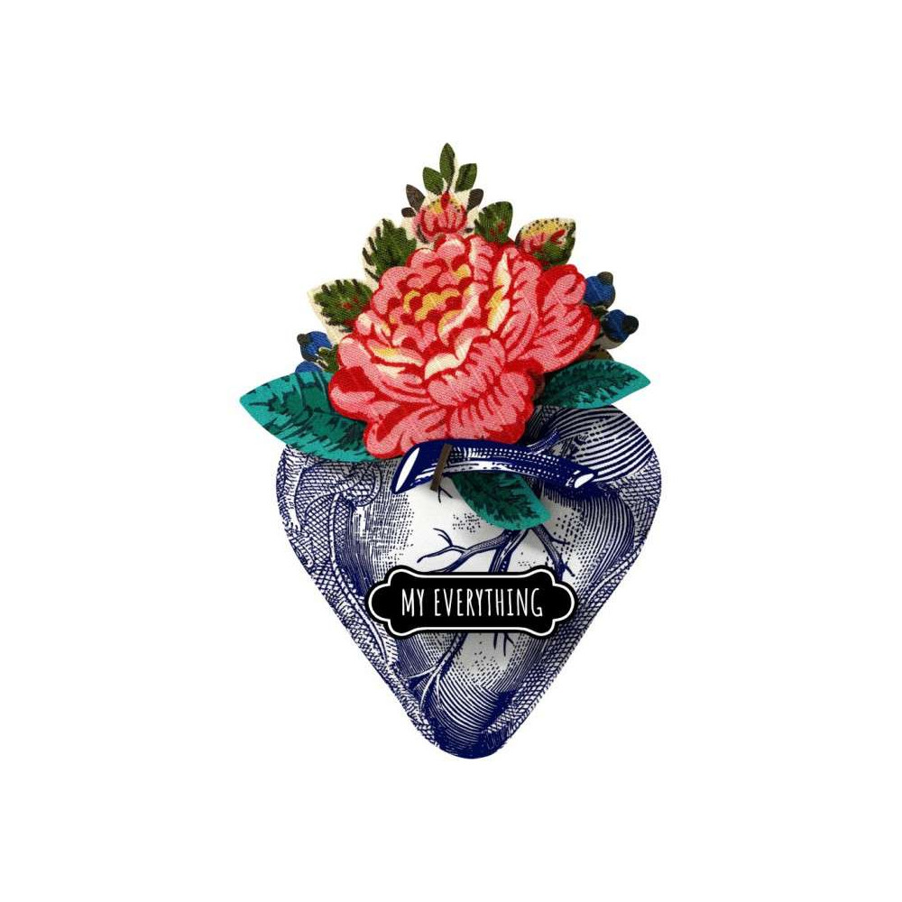 Ex-Voto, Coeur décoratif, Message - MIHO 