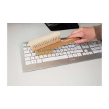 Brosse à ordinateur en bois et poils naturels, REDECKER