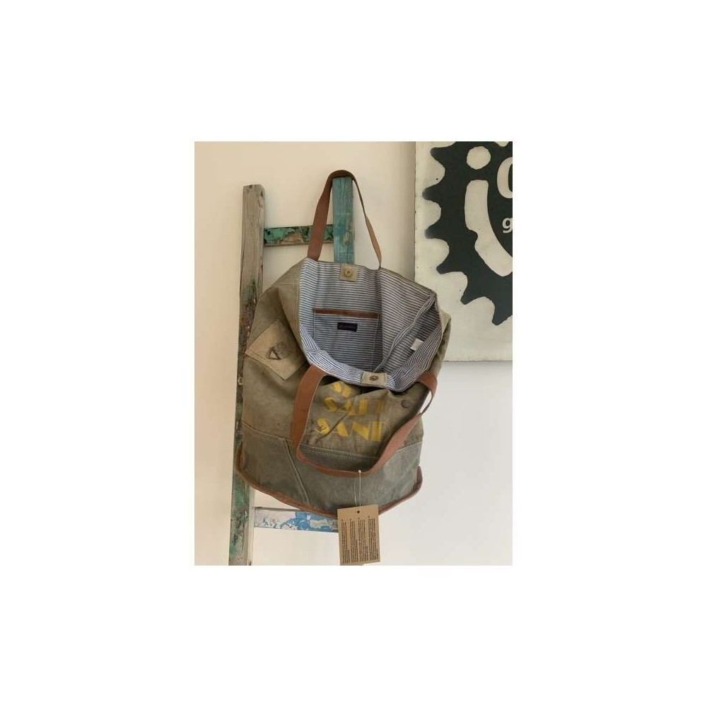 Grand Sac en toile militaire - Retro 