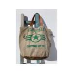 Grand Sac en toile militaire recyclée - Retro 