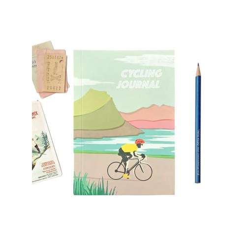 Journal de Voyage, vélo, Carnet de Note, 100% Recyclé