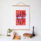 Porte Affiche aimanté en bois. L 50cm