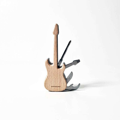 Guitare Multi-outils en bois et Inox