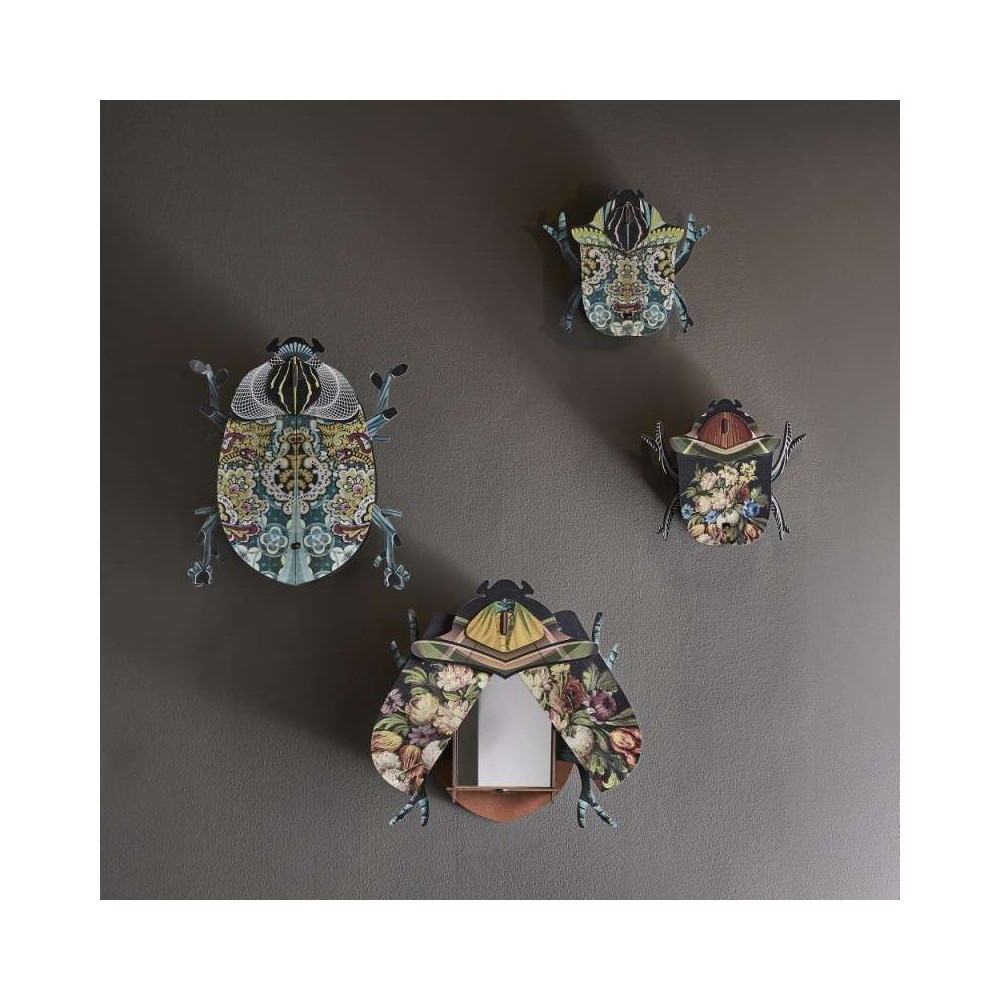 Boite vide-poche et miroir, scarabée, Keith- MIHO