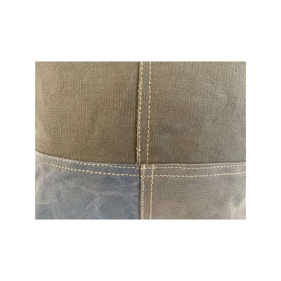 Sac à main en toile militaire recyclée  - Evelyn