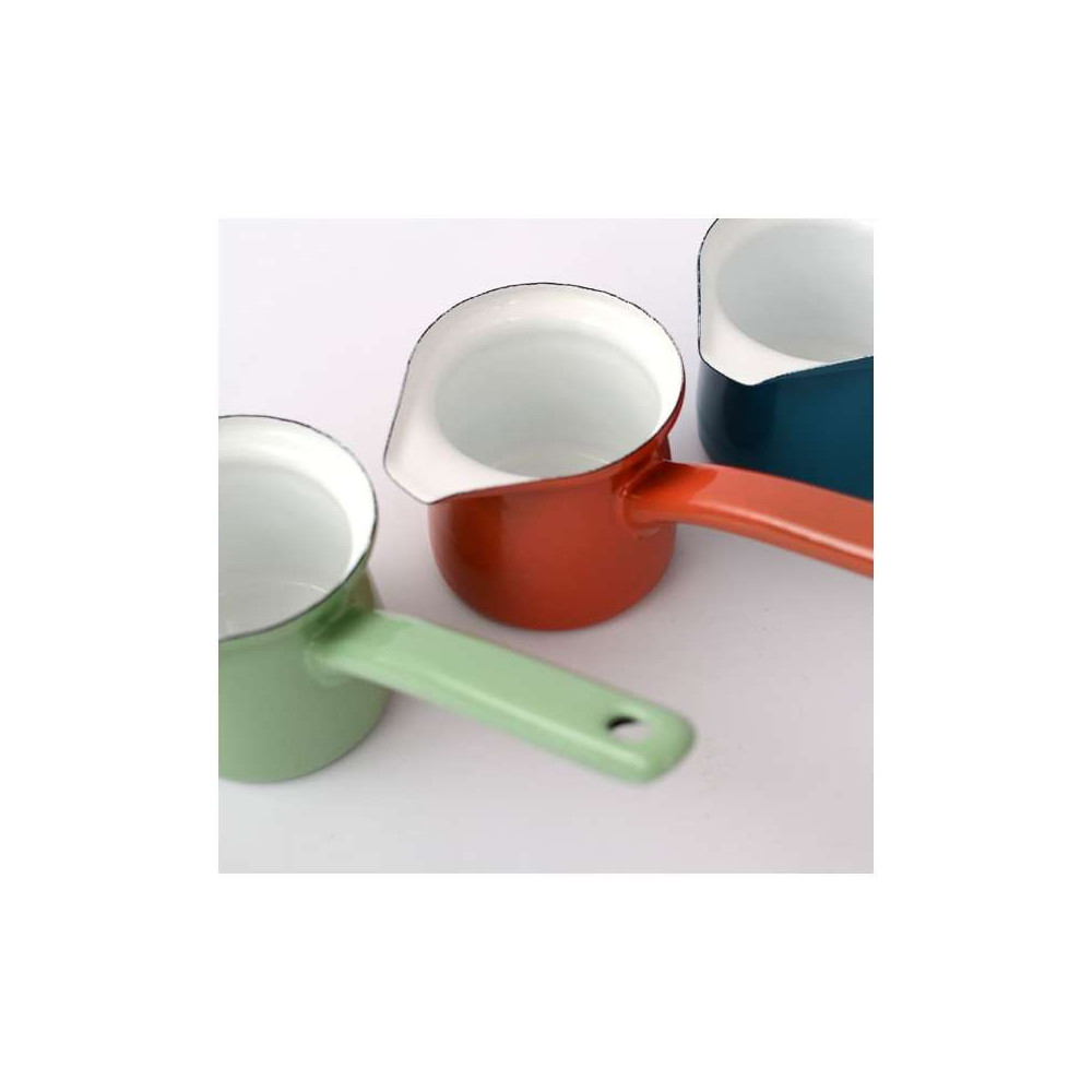 Pot à lait, café, sauce en Métal Émaillé  de couleur