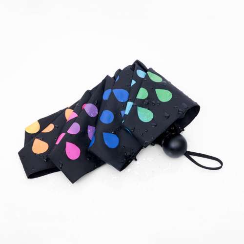 Parapluie ultra-compact, Change de couleurs