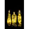 Guirlande lumineuse, bouchon, Recyclez vos bouteilles en lampes déco