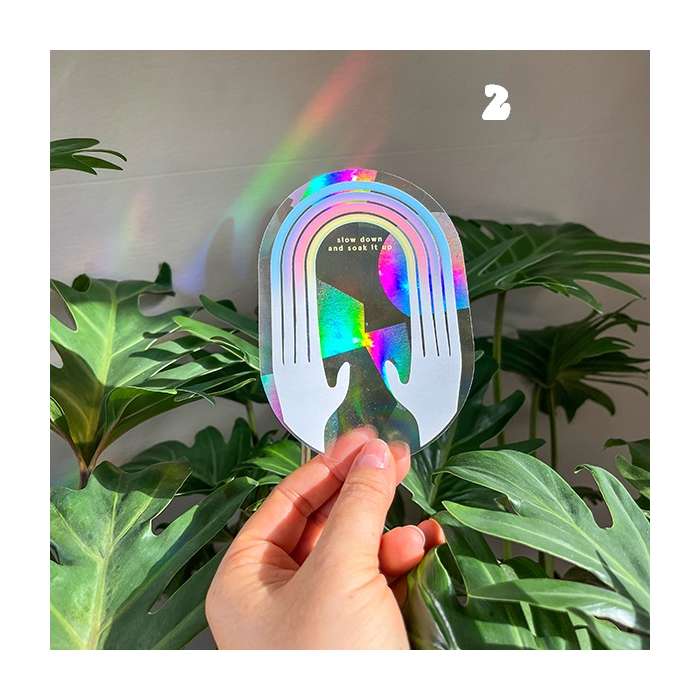 Stickers créateurs d’arcs-en-ciel magiques