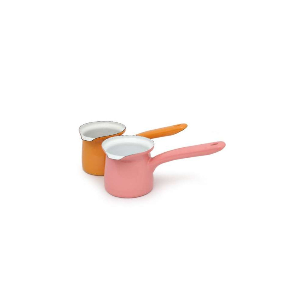 Pot à lait, café, sauce en Métal Émaillé  de couleur