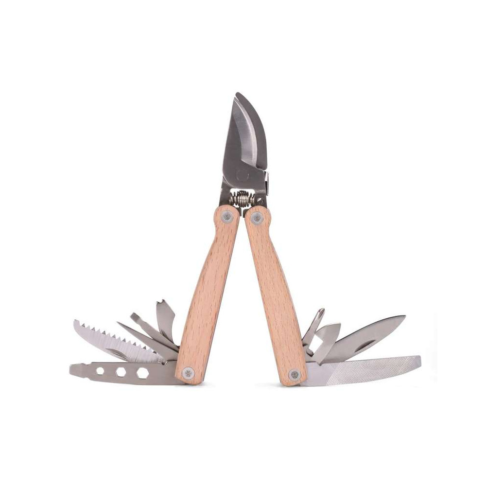 Sécateur de Poche Multifonctions, Bois