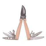 Sécateur de Poche Multifonctions, Bois