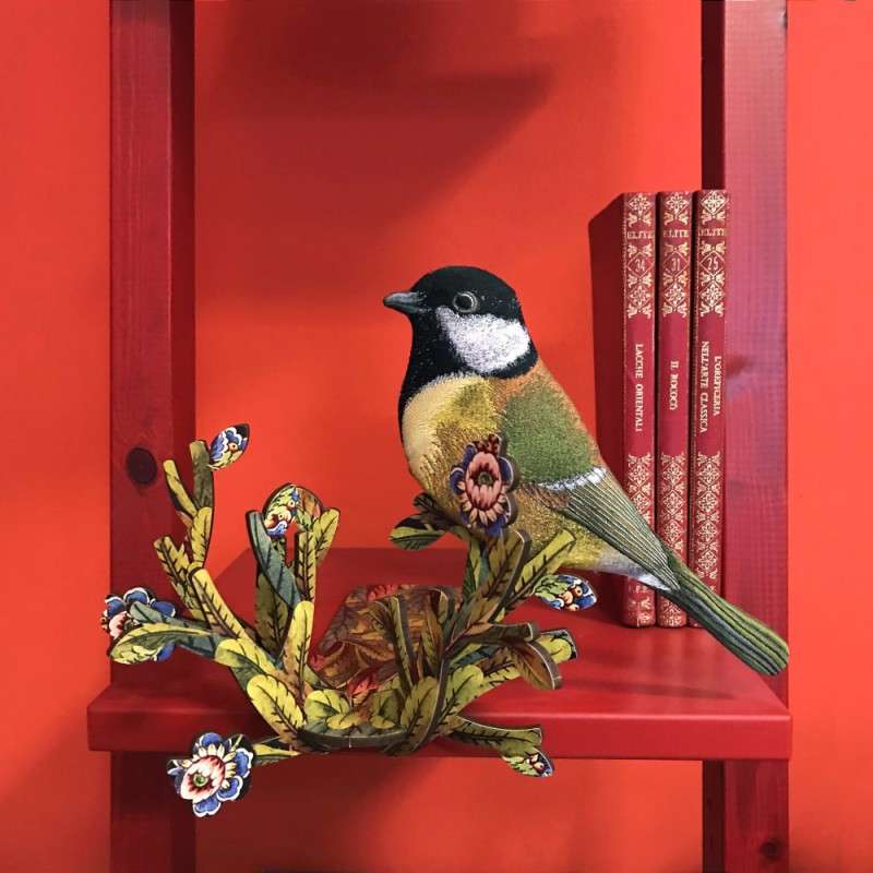 Stickers muraux oiseaux sur une branche 68x18cm OISEAUX | Maisons du Monde