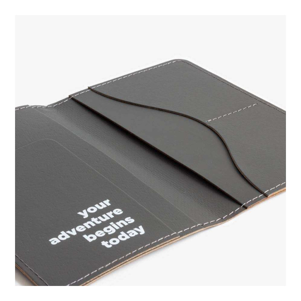 Etui Passeport, Protection en Cuir Recyclé