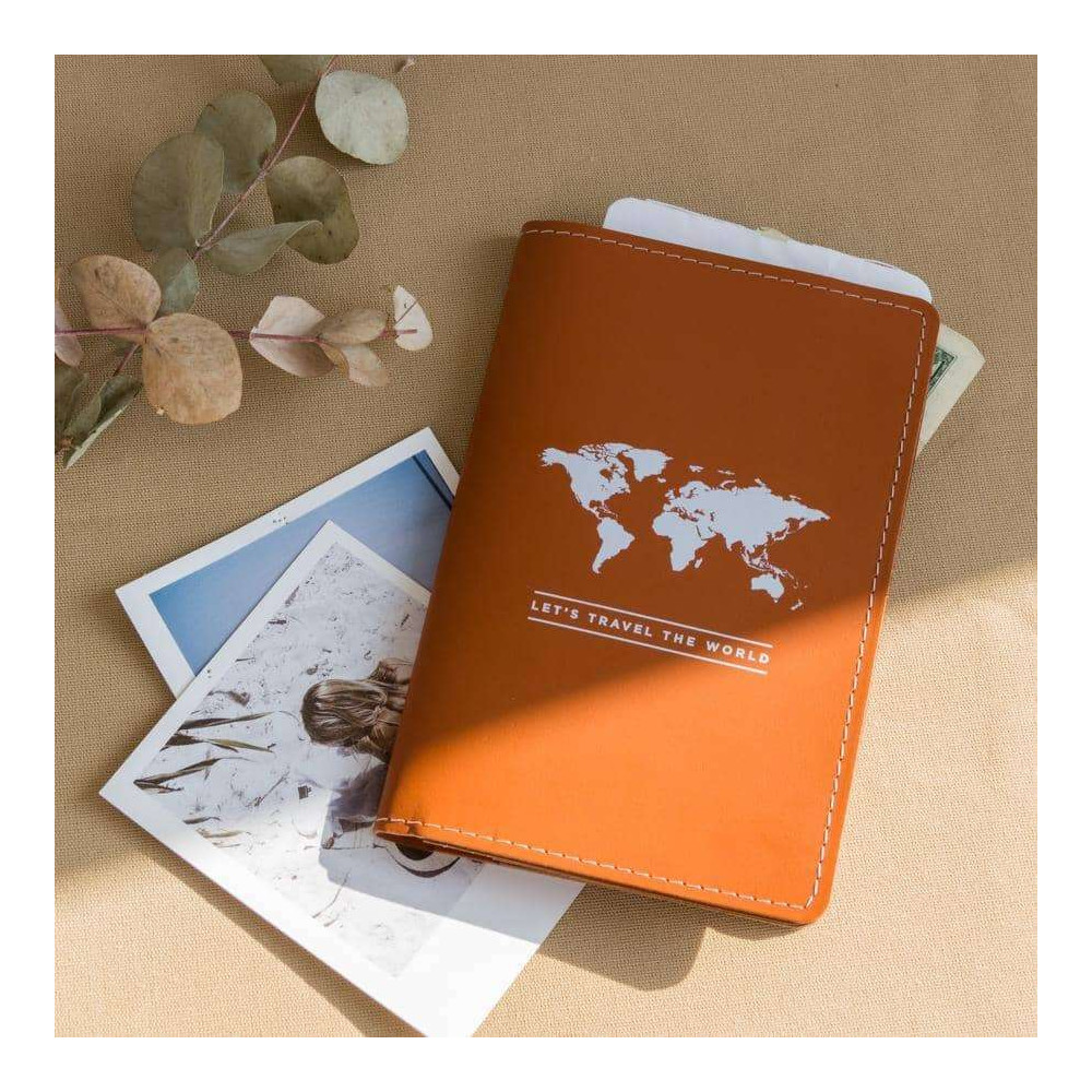 Etui Passeport, Protection en Cuir Recyclé
