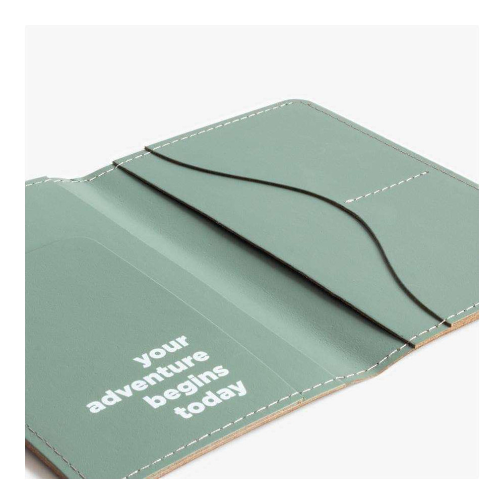 Etui Passeport, Protection en Cuir Recyclé
