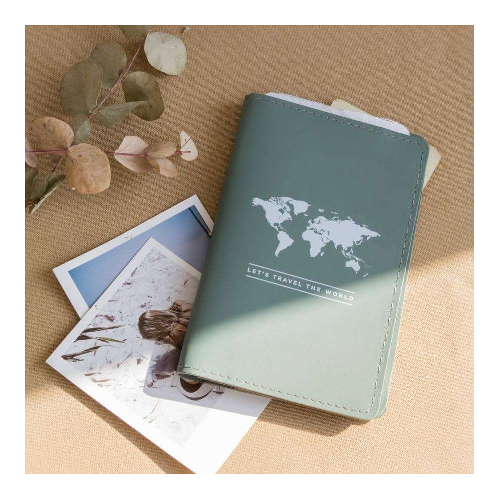 Etui Passeport, Protection en Cuir Recyclé