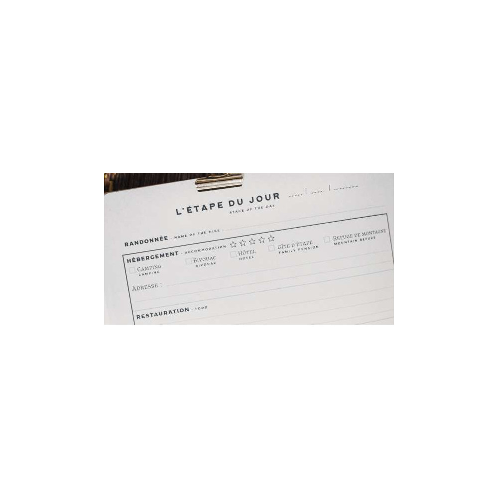 Carnet de Randonnée - Aventura Ed.