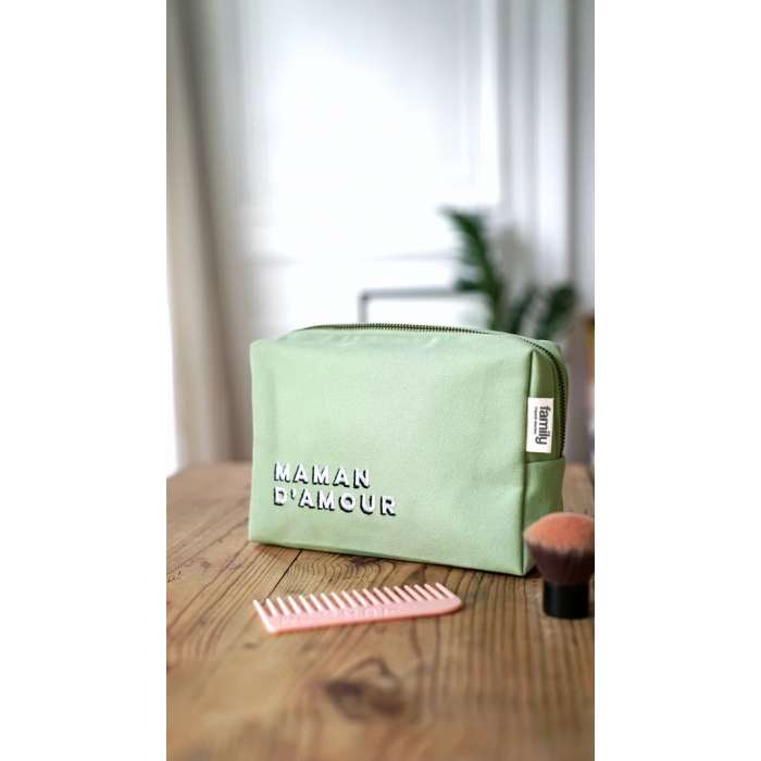 Trousse de Toilette pour Maman d'Amour, Vert d'eau