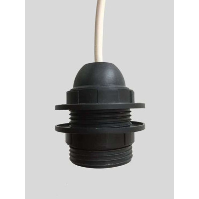 Suspension en Tissu, Lampe Ovale 60cm