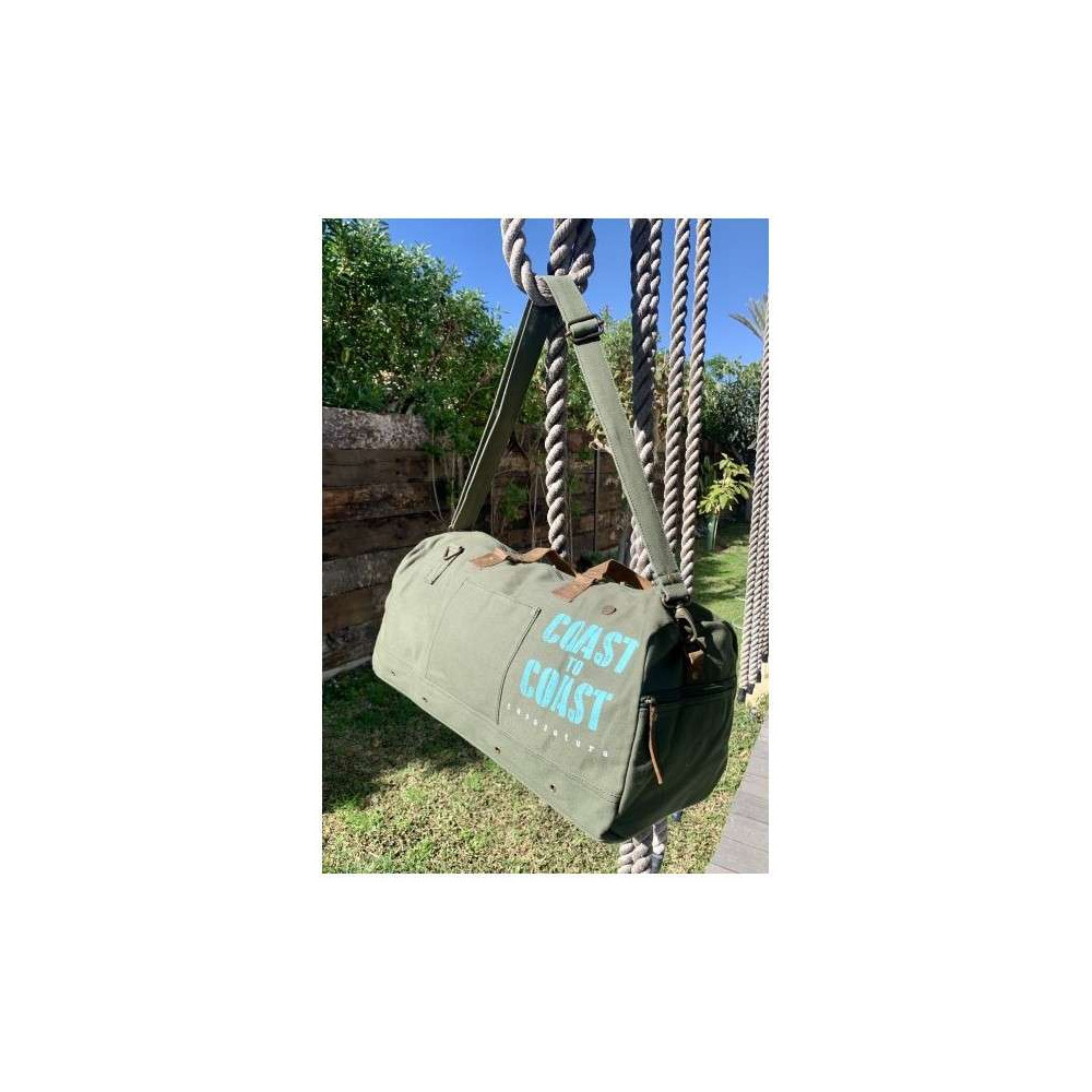 Sac de Voyage en toile militaire recyclée, Sport