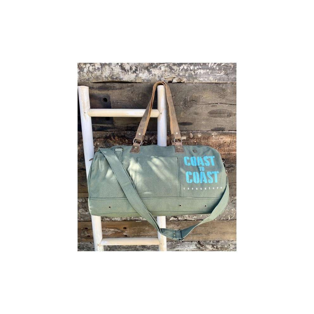 Sac de Voyage en toile militaire recyclée, Sport