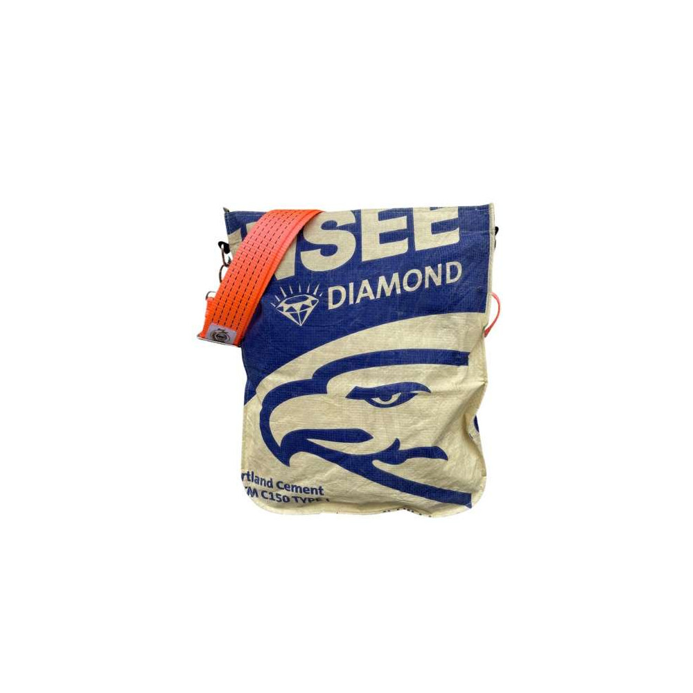 Sac Bandoulière, Besace en Tissu recyclé