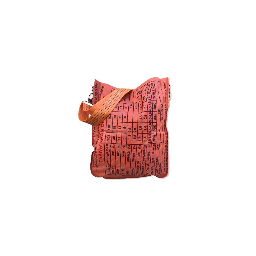 Sac Bandoulière, Besace en Tissu recyclé
