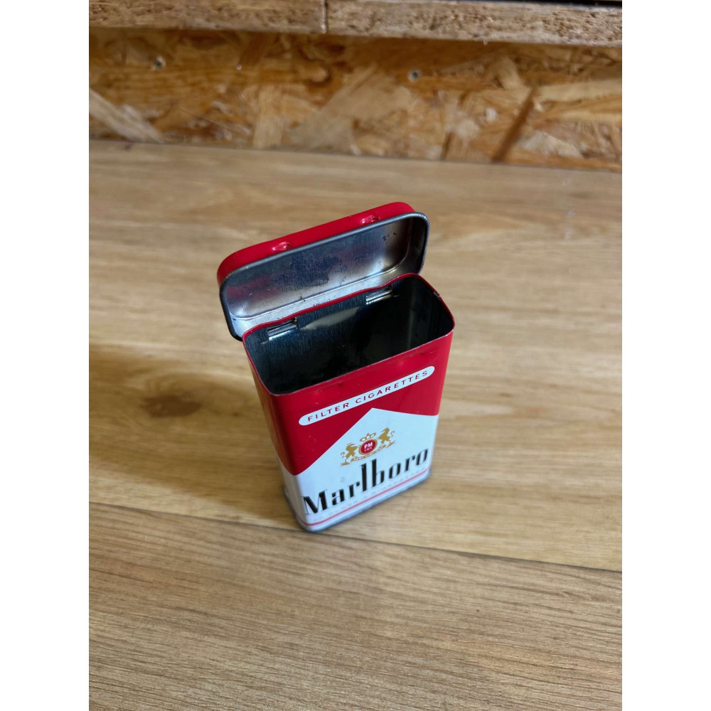 Boite Marlboro en Tôle, Etui Cigarette,  Broc