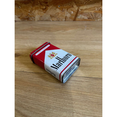 Boite Marlboro en Tôle, Etui Cigarette,  Broc